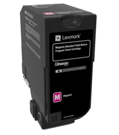 LEXMARK 74C2SM0 MAGENTA TONER - Image 2
