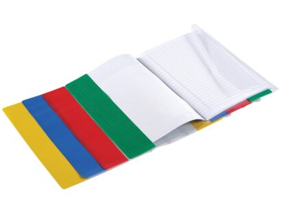 Covers for notebooks A5 PVC with regulation