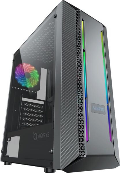 PC Case Aqirys Mizar Midi Tower Black - Image 9