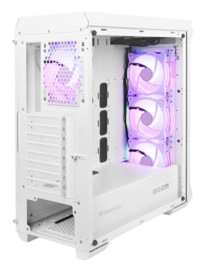 PC Case GENESIS IRID 505 ARGB V2 MID WHITE - Image 3
