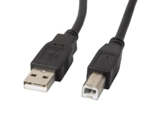 Cablu USB-A(M)  USB-B(M) 2.0 1,8 m negru