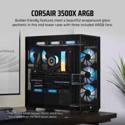 Corsair Case 3500X Mid-Tower ARGB Black - Image 12