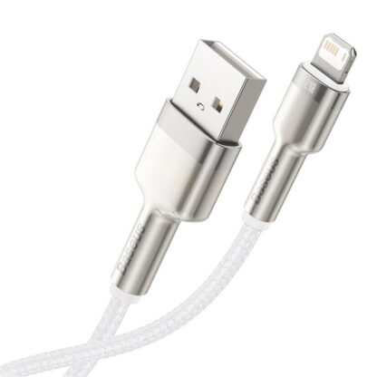 Cable Baseus Cafule Metal 2m, white - Image 10
