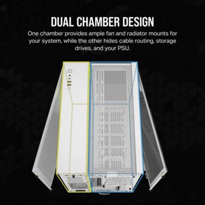 Corsair Case iCUE 2500X RGB Micro ATX White - Image 12