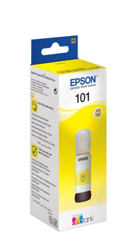 EPSON 101 ECOTANK YELLOW INK BOTTLE - Image 4