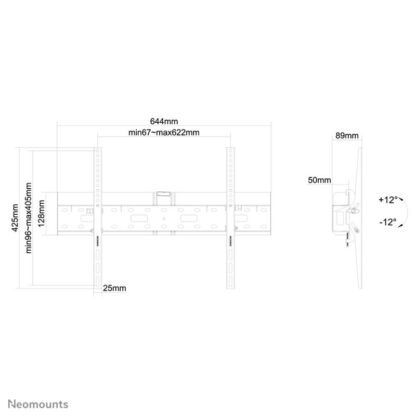 Neomounts Screen TV Wall Mount Tiltable 37"-75" - Image 13