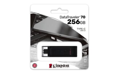Kingston USB 256GB DATATRAVELER 70 USB-C 3.2 - Image 9
