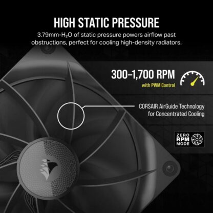 Cooler Corsair iCUE LINK RX140 BLACK - Image 6