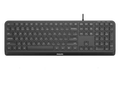 Philips SPK6207 keyboard, wired, black - Image 4