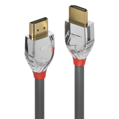 Lindy Cable 2m Hi Spd HDMI Cable, Chrome - Image 3