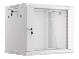 19" wall rack cabinet, 9U grey V2