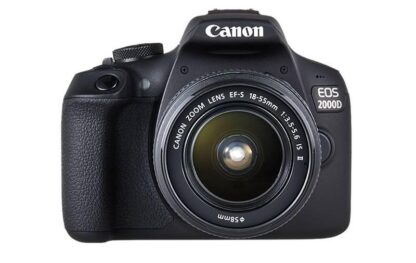 PHOTO CAMERA CANON KIT 2000D + 18-55 IS II - Image 6