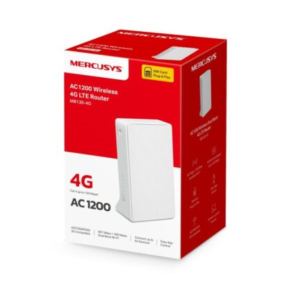 MERCUSYS AC1200 WLESS ROUTER MB130-4G - Image 6