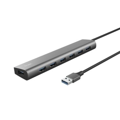 Hub Trust Halyx 7xUSB 3.2 Gen1, gray - Image 9