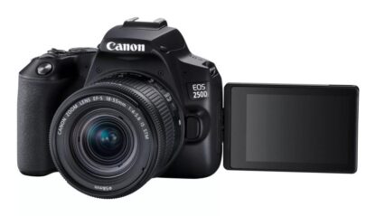 PHOTO CAMERA CANON 250D + 18-55 IS STM KIT - Image 8