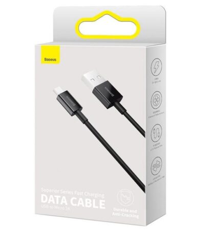Cable Baseus Superior Fastcharge 2m, black - Image 9