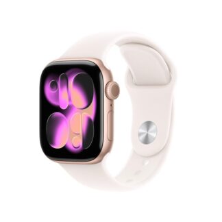 Apple Watch Series 11 GPS + Cellular 42mm RoseG Alum LBlush Band S/M