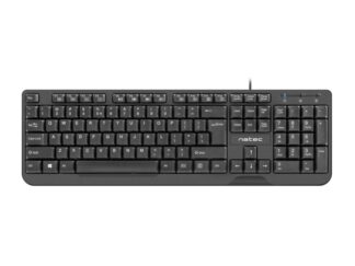 Wired keyboard Natec Trout Slim black