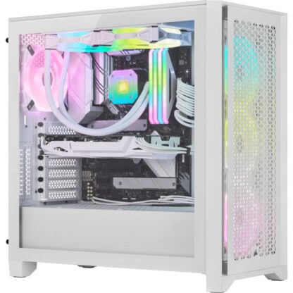 Corsair iCUE 4000D RGB AIRFLOW MID TOWER White - Image 11