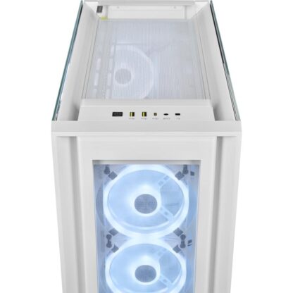 Corsair CASE iCUE 5000X RGB QL ED MID TOWER White - Image 7