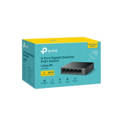 TP-Link 5-PORT GIGABIT SWITCH 4-PoE+ - Image 8