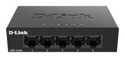 D-LINK Switch 5P-GB UNMNGD DESK METAL - Image 5