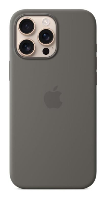 IPHONE 16 PRO MAX SI CASE STONE GRAY-ZML - Image 2