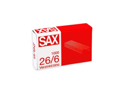 Staples SAX 26/6, zinc