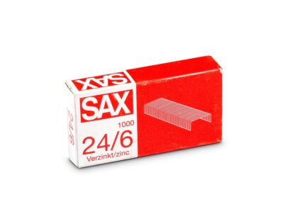 Staples SAX 24/6, zinc - 20 Boxes