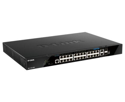 D-Link Switch 28P-GB 2P-SFP+ SMART RM POE L3 - Image 4