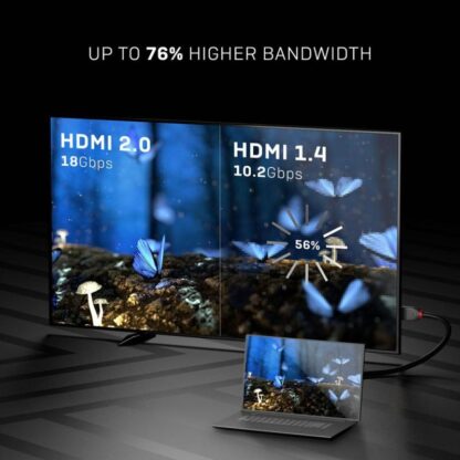 Lindy Cable 5m High Speed HDMI Cable, Anthra Line - Image 8