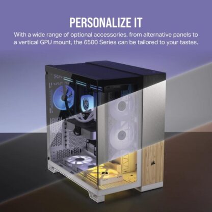 Corsair Case iCUE L 6500X RGB Mid-Tower White - Image 19
