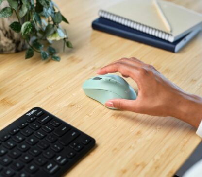 Mouse Trust Mydo Wireless, 1800 DPI green - Image 12