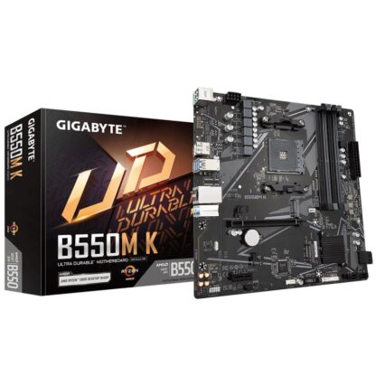 Motherboard Gigabyte B550M K AM4 DDR4 - Image 5