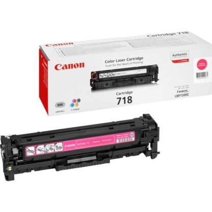 CANON CRG718M MAGENTA TONER CARTRIDGE - Image 3