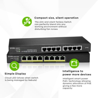 ZYXEL GS1915-8EP 8GB HYBR POE NEBULA SW - Image 8