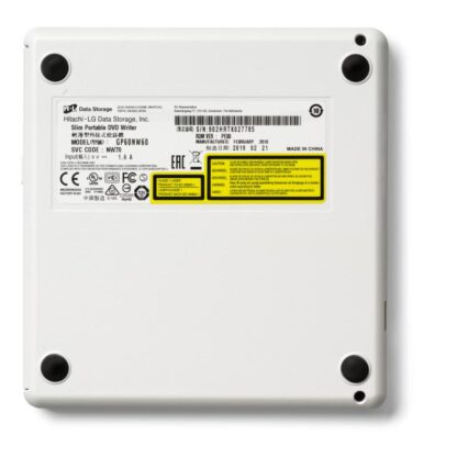 Ultra Slim Portable DVD-R White GP60NW60 - Image 8