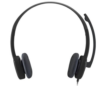 Logitech H151 Headset, Black - Image 3
