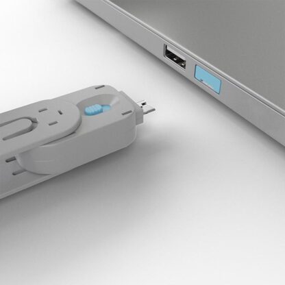 Lindy USB Port Locks 4x Blue+Key - Image 7