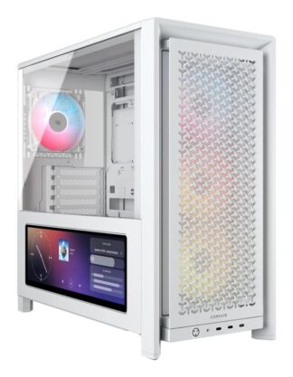 Corsair CASE 4000D LCD RS ARGB Premium MT White