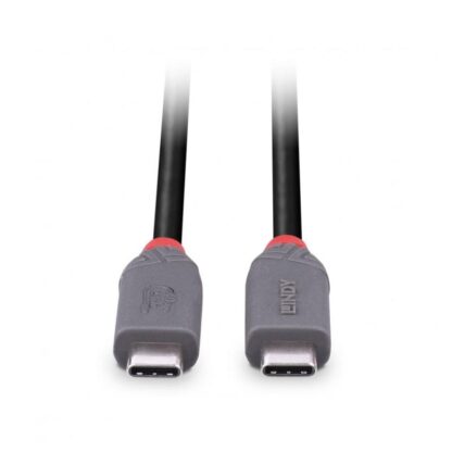 Cable Lindy 0.8m USB4 Type C 40Gbps Anthra Line - Image 9