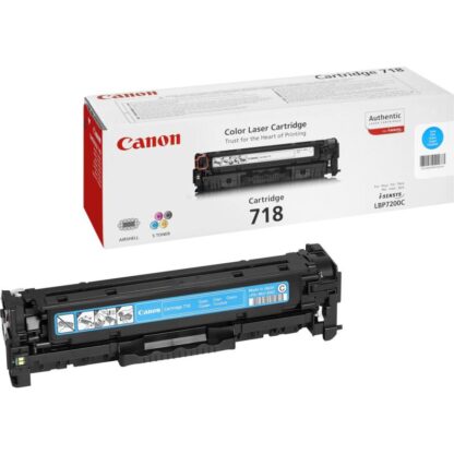 CANON CRG718C CYAN TONER CARTRIDGE - Image 3