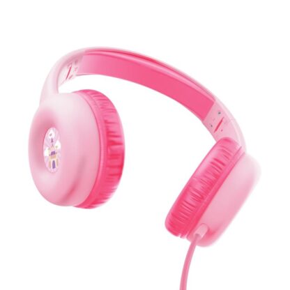 Trust Nouna wired headphones for kids, pink - Image 8