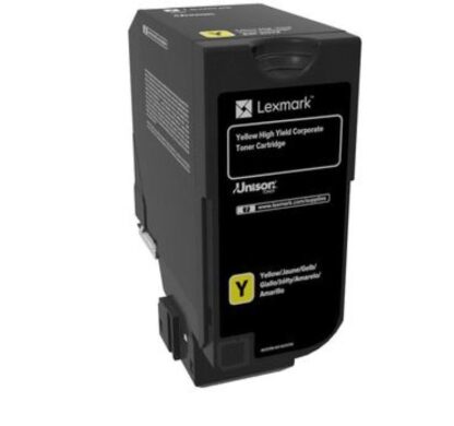 LEXMARK 84C2HYE TONER CARTRIDGE YELLOW - Image 2