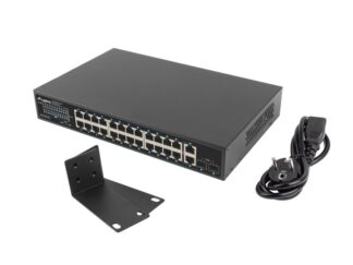 Switch Lanberg 24x Gigabit Ethernet 250W