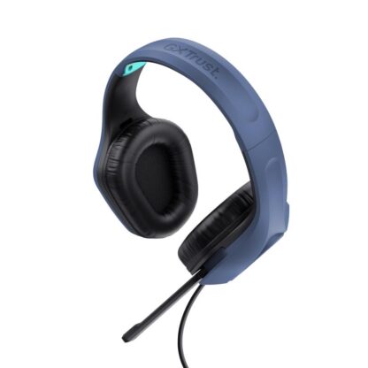 Trust GXT 415B Zirox wired headphones blue - Image 5