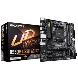 MOTHERBOARD GIGABYTE B550M DS3H AC R2 AM4