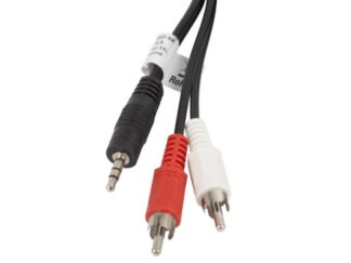 Cablu audio LANBERG 5 m – Jack-RCA