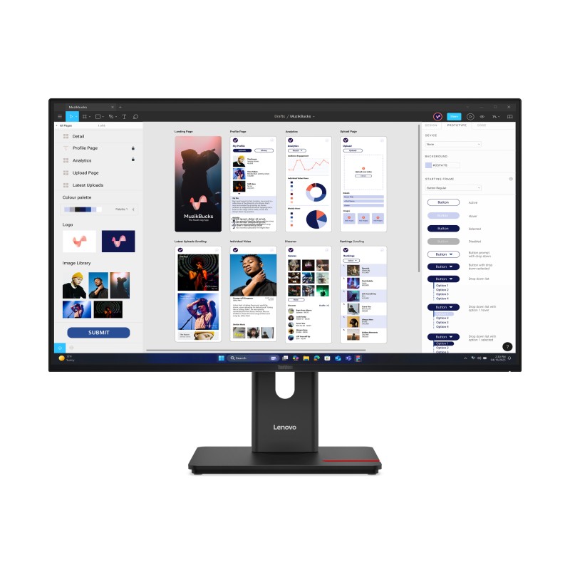 Lenovo ThinkVision T32UD-40 LED display