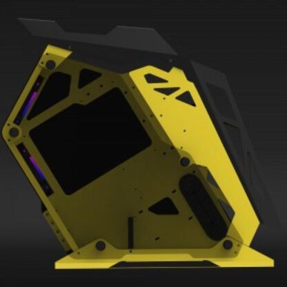 PC Case Aqirys Saiph Mid Tower Yellow - Image 4